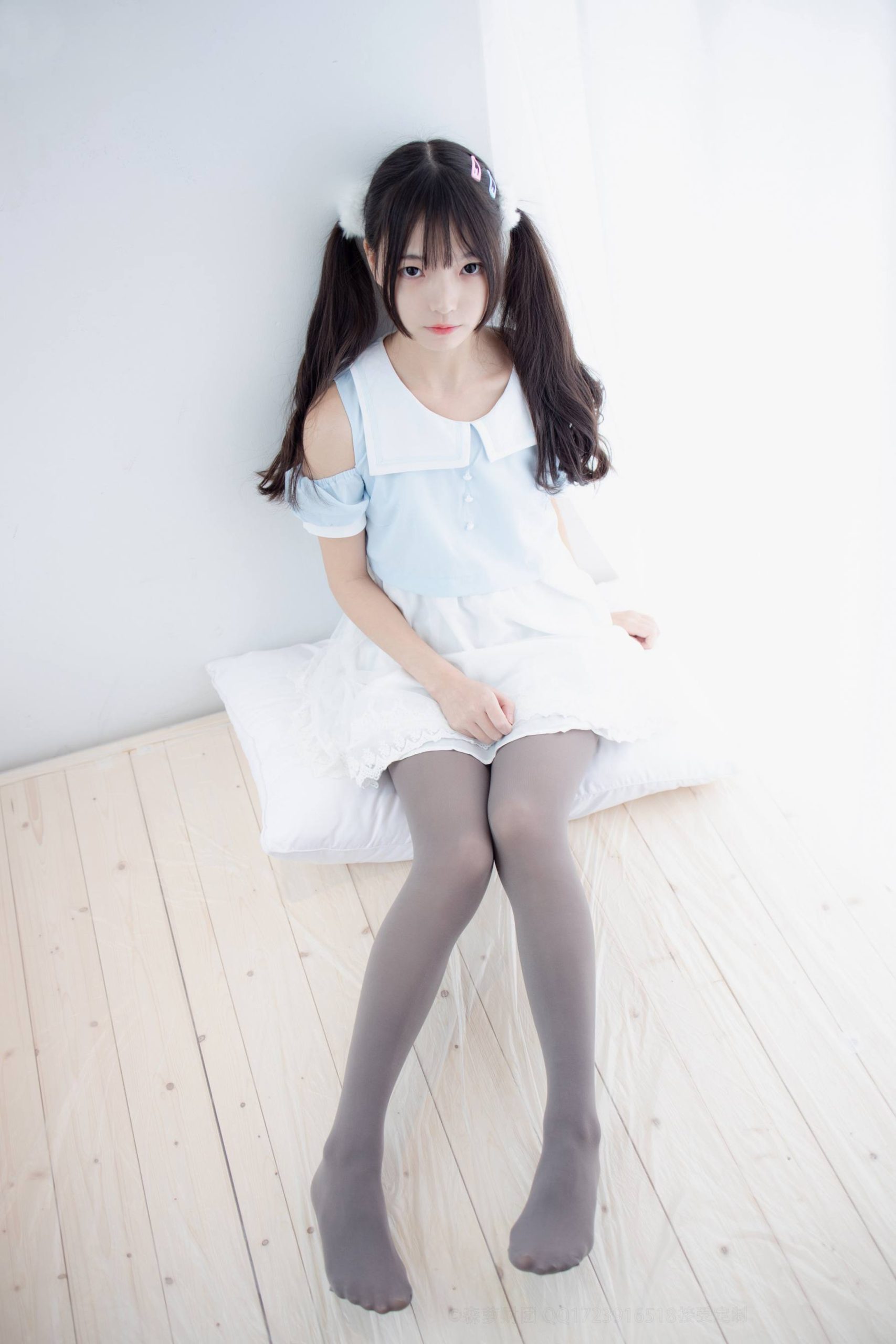 图片[2]-超级甜美的灰丝小姑娘【86P】20005-枫林图图