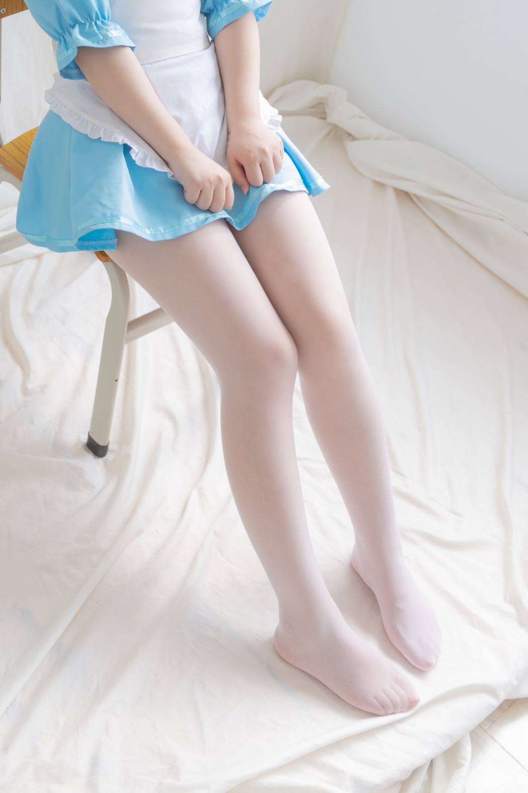 图片[5]-女仆装白丝女孩【43P】20014-枫林图图