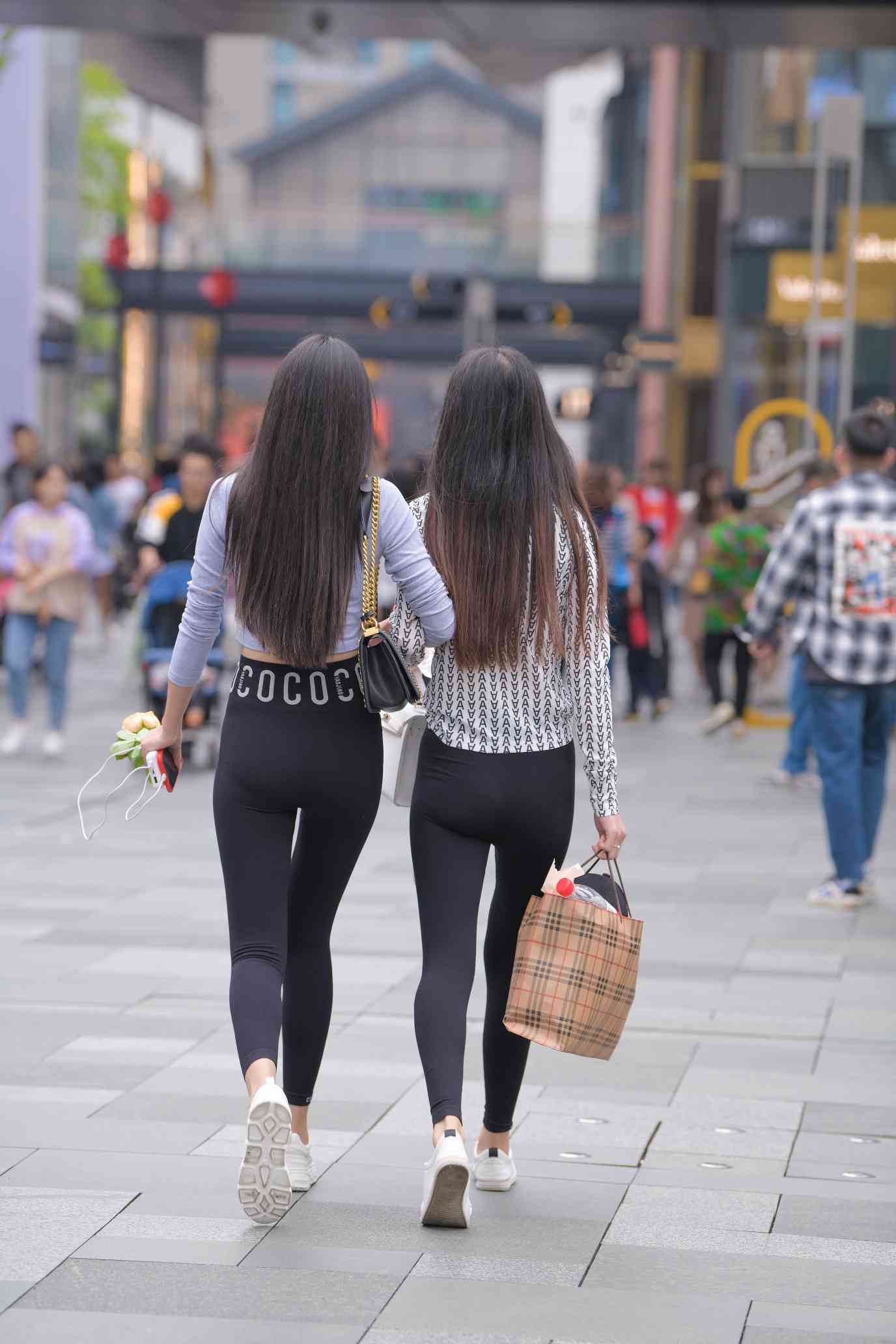 图片[4]-【免费】逛街的两个瑜伽裤姑娘【40P】04030-枫林图图