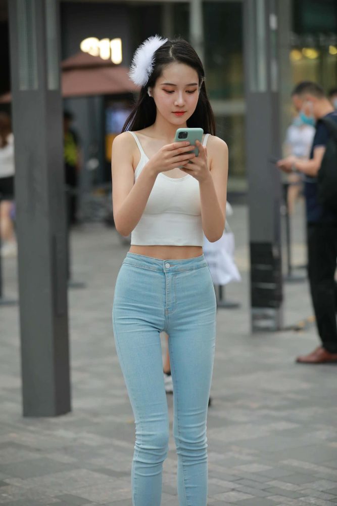 非常漂亮的牛仔裤女孩【98P】J2144-枫林图图