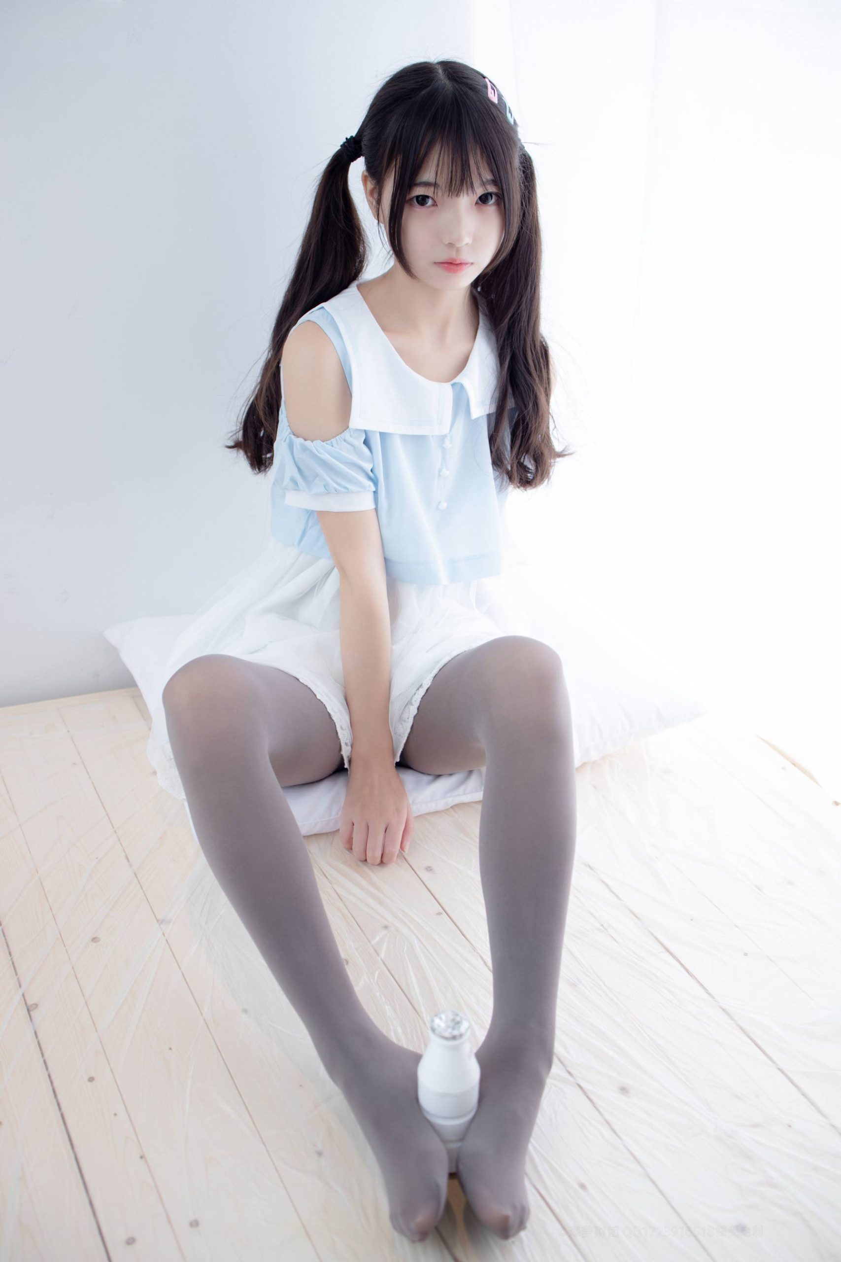 图片[1]-超级甜美的灰丝小姑娘【86P】20005-枫林图图