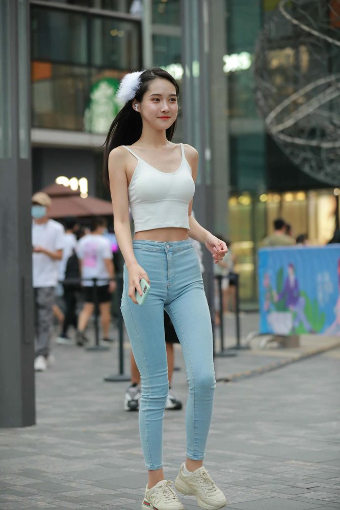 非常漂亮的牛仔裤女孩【98P】J2144-枫林图图