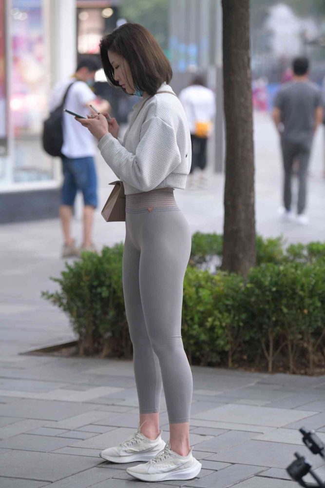 身材很好的短发瑜伽裤姑娘【157P】04015-枫林图图