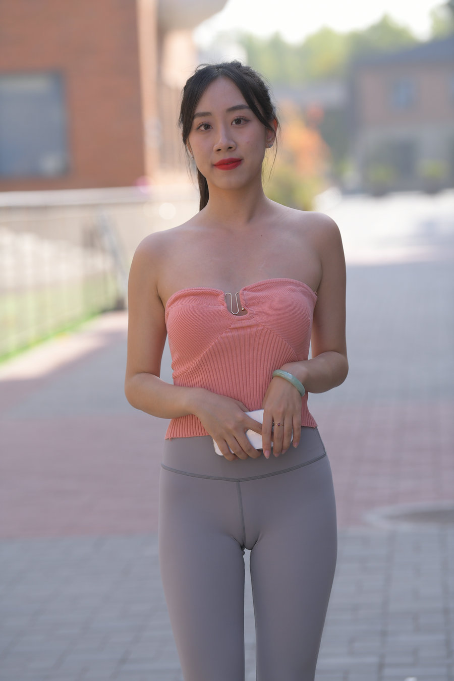图片[1]-灰色瑜伽裤女孩J4905 522P1V-25.8GB-枫林图图