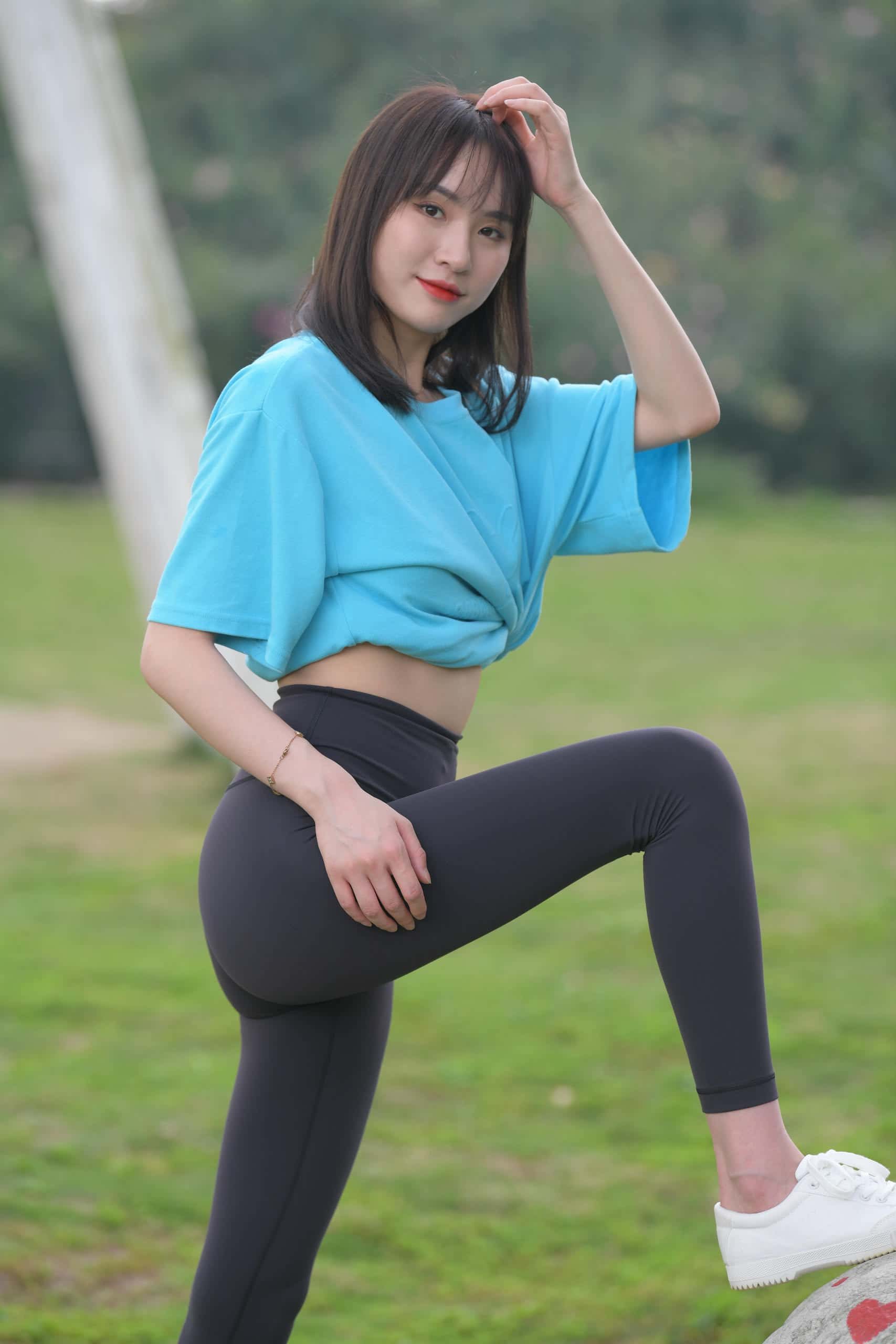 图片[3]-乖乖女瑜伽裤女孩【538P】J2224-枫林图图