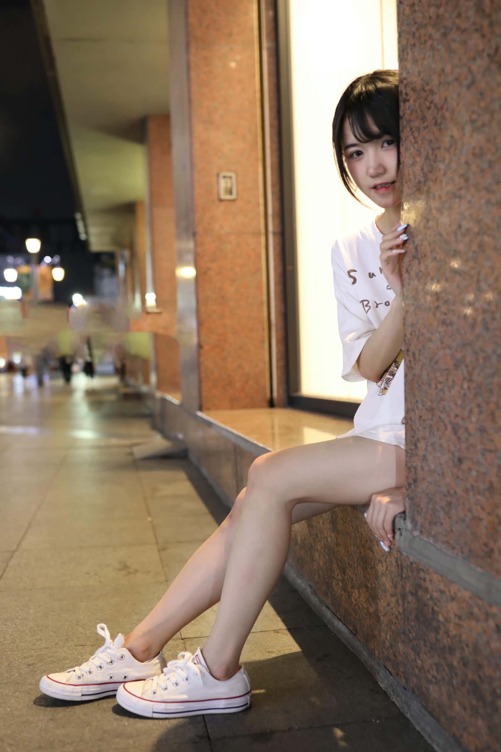 图片[3]-KTV里唱歌的长腿帆布鞋女孩【102P】J2002-枫林图图