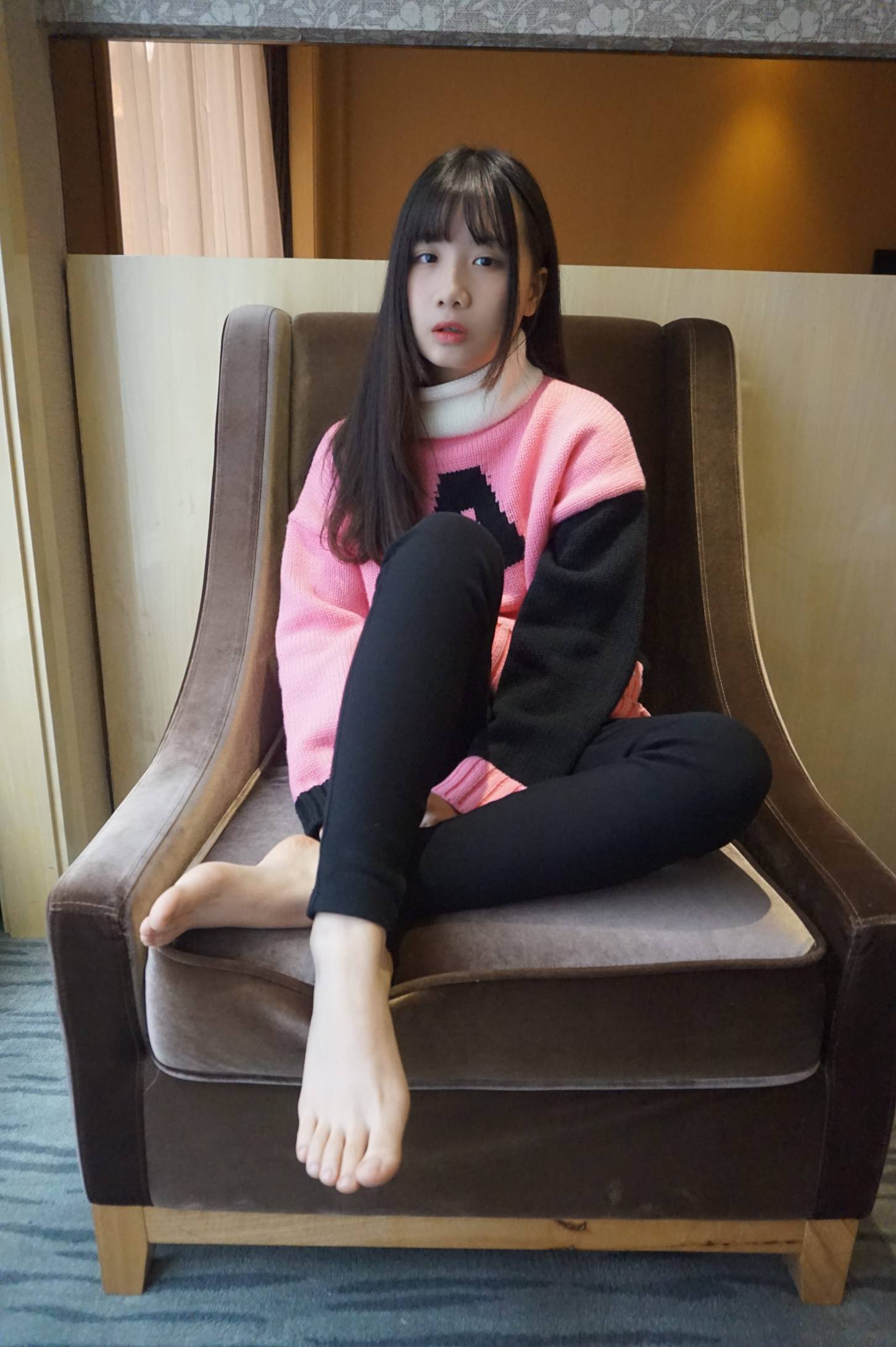 图片[1]-齐刘海的长发女孩【70P】20016-枫林图图