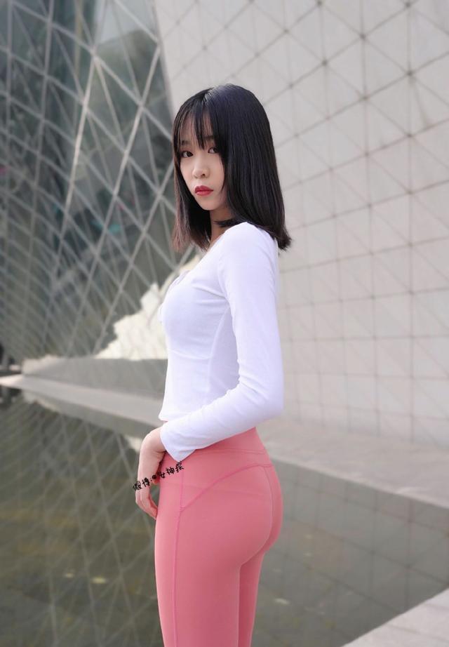 图片[4]-粉色瑜伽裤年轻女孩 J1311 417P17V-14.9GB-枫林图图