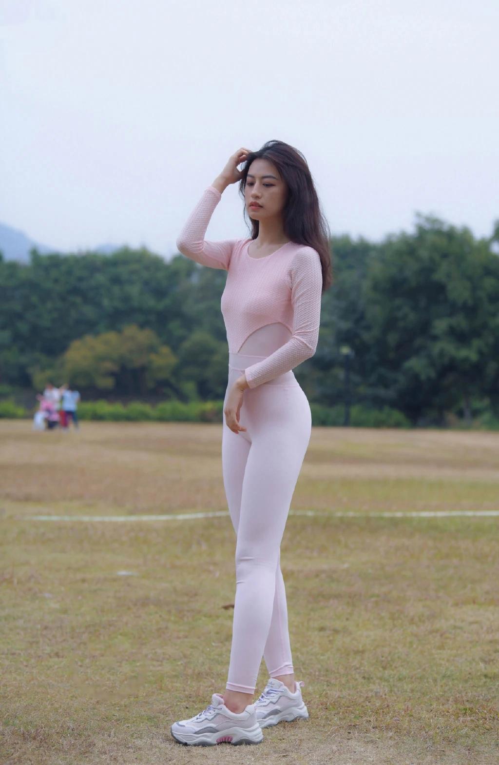 图片[1]-柔情似水的瑜伽裤姑娘 J1429 291P1V-14.6GB-枫林图图