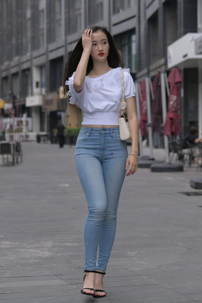紧身牛仔裤女孩J2177 370P2V-19.4GB-枫林图图