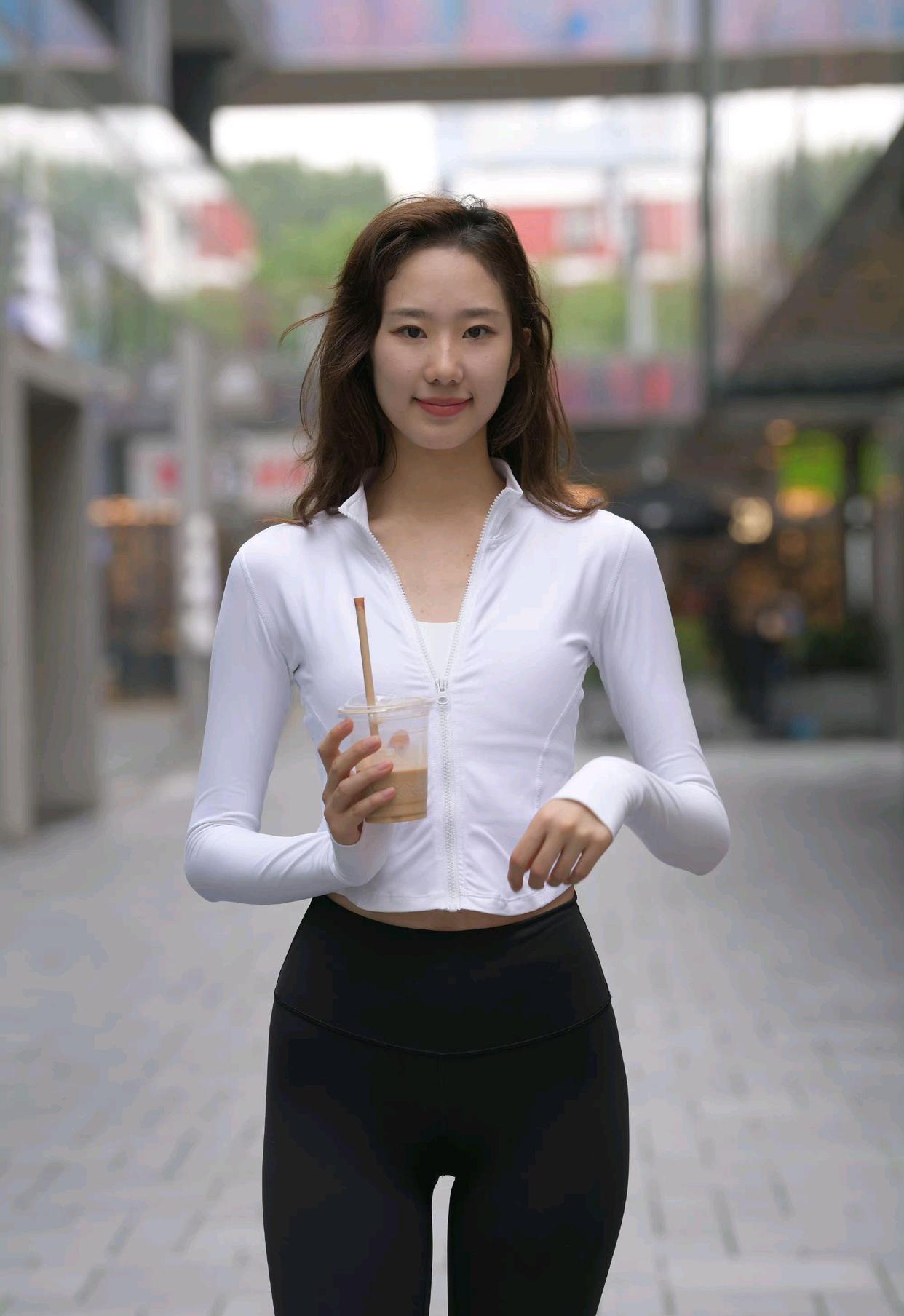 图片[2]-像刘亦菲的黑色瑜伽裤女孩J2237 340P1V-14.8GB-枫林图图