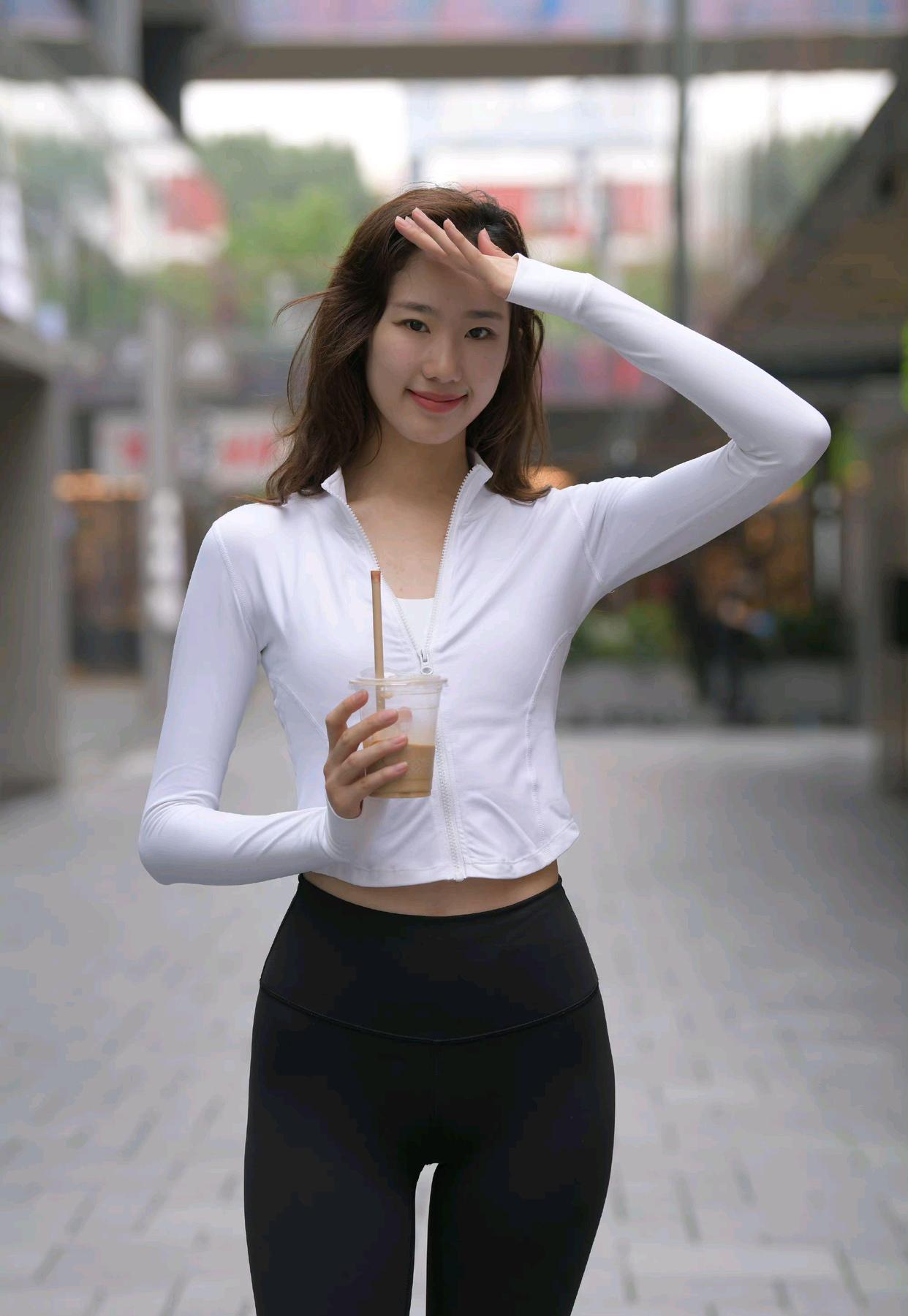 图片[4]-像刘亦菲的黑色瑜伽裤女孩J2237 340P1V-14.8GB-枫林图图