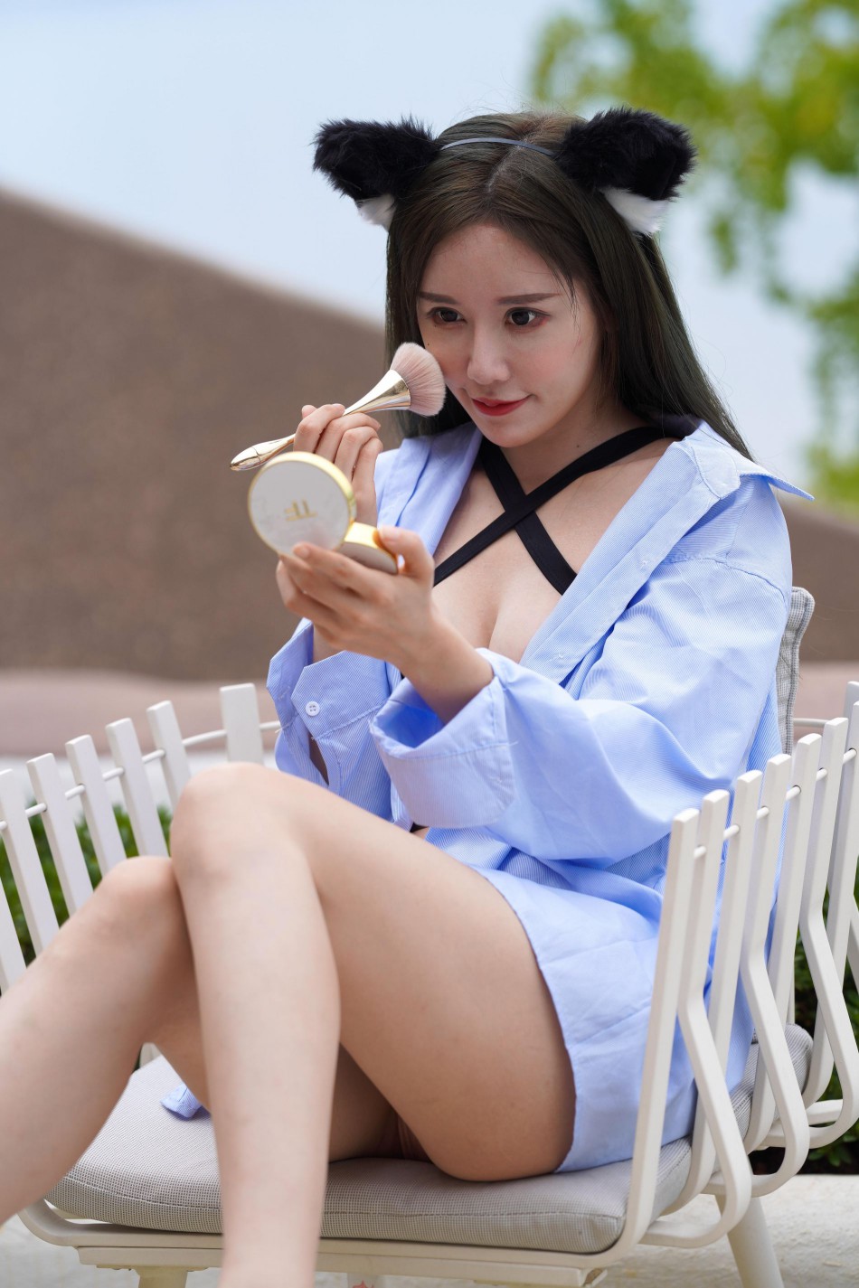 图片[5]-可爱的猫耳朵比基尼美少女【394P】00043-枫林图图
