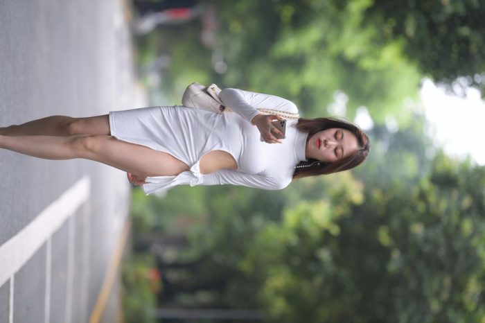 非常精致的侧边裙姑娘，忒好看了！【299P】00017-枫林图图