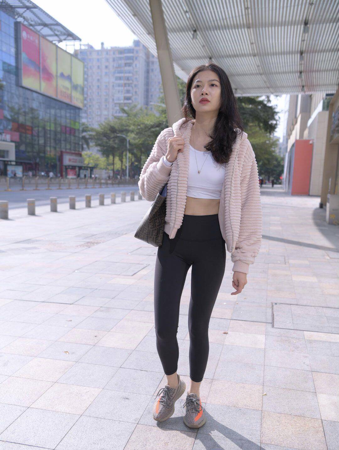 图片[3]-逛街的紧身瑜伽裤女孩 J1455 411P2V-26.6GB-枫林图图