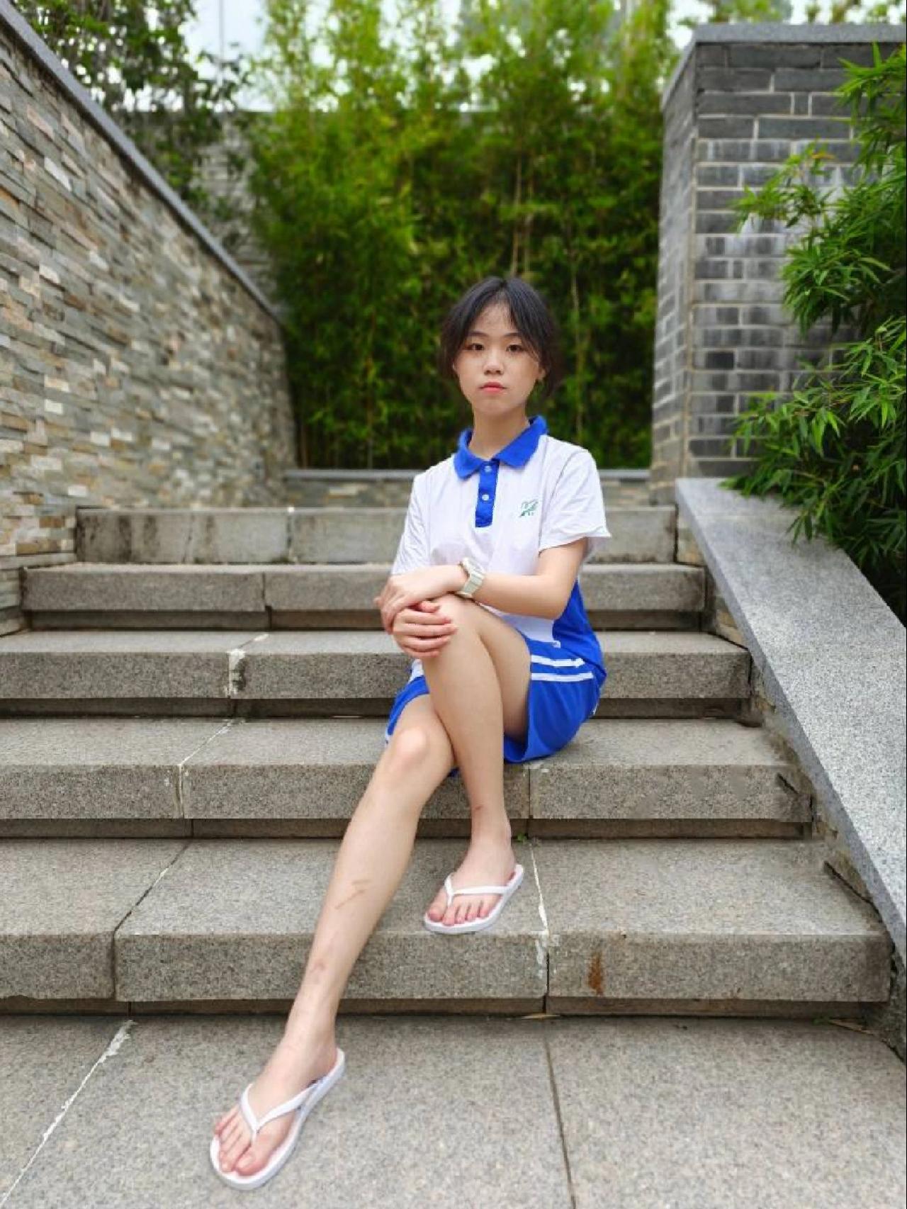图片[3]-穿校服非常清纯的小姑娘【49P】20003-枫林图图