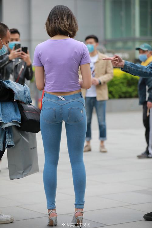 图片[4]-爱笑的短发紧身牛仔裤姑娘J1911 114P12V-7.29GB-枫林图图