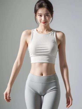 图片[4]-AI瑜伽裤清纯妹子系列图-枫林图图