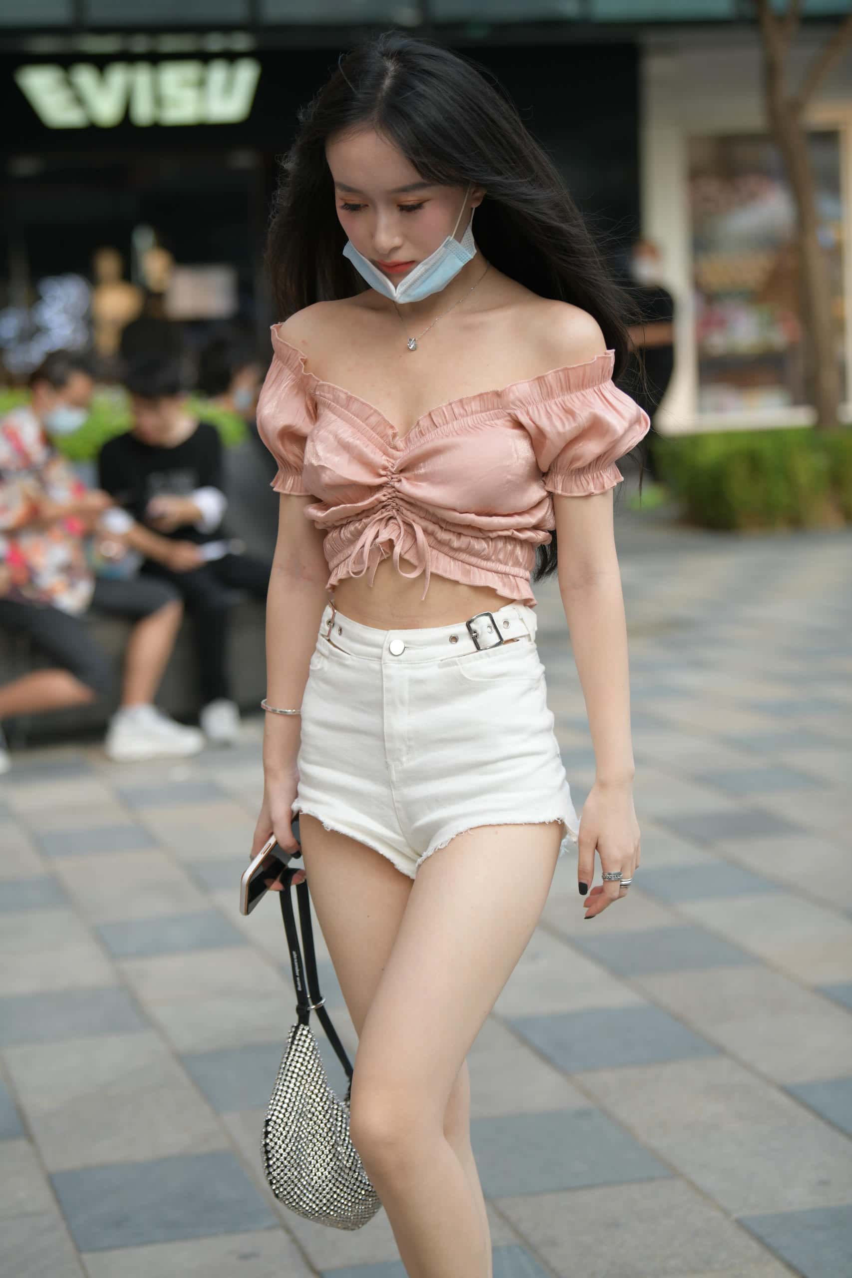 图片[4]-清纯动人粉白搭配【100P】J7926-枫林图图