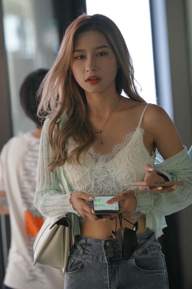 牛仔热裤女孩【114P】J4541-枫林图图