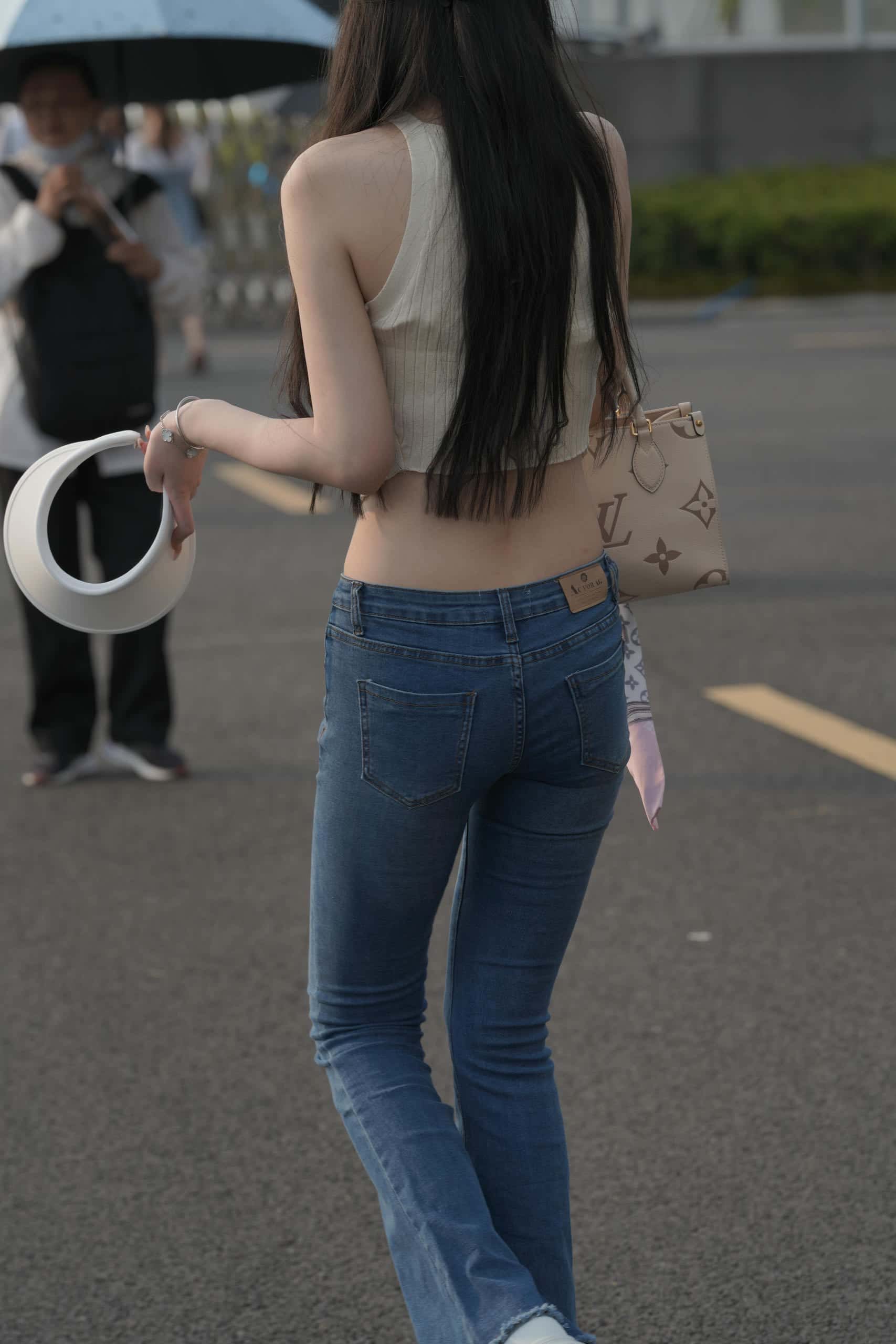 图片[4]-清纯喇叭牛仔裤女孩 【79P】J3591-枫林图图