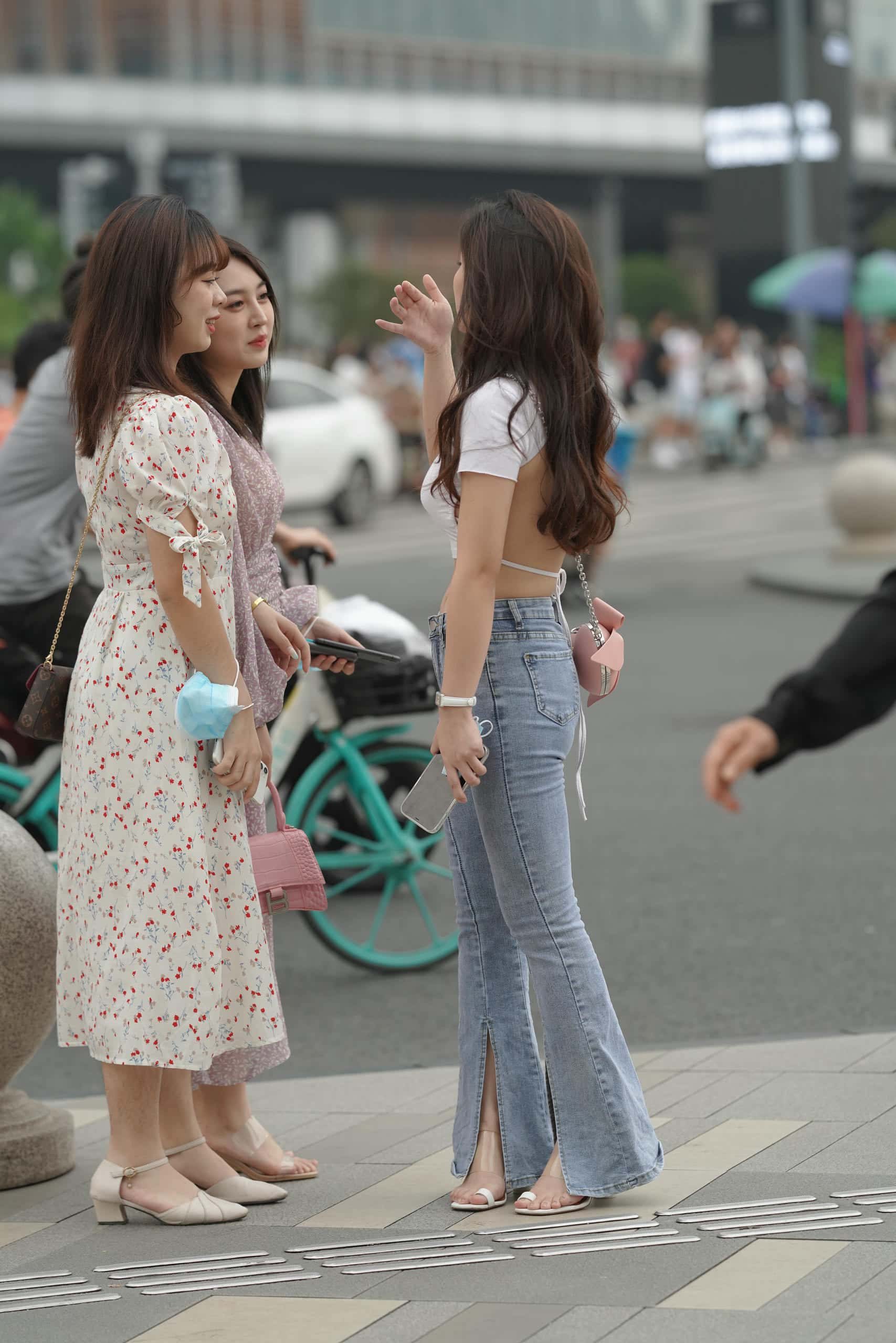 图片[5]-爱笑的蓝色紧身牛仔裤妹子【137P】P0220-枫林图图